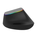 Kép 3/6 - Vezeték nélküli függőleges egér Delux M618C 2.4G 1600DPI RGB (fekete)