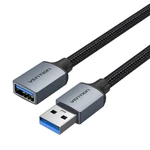 Kép 4/4 - Cable USB-A 3.0 A Male to Female Vention CBLHI 3m black