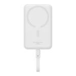 Kép 3/9 - Baseus Magnetic Mini Powerbank, 10000mAh, USB-C 30W, MagSafe (fehér)