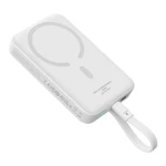 Kép 6/9 - Baseus Magnetic Mini Powerbank, 10000mAh, USB-C 30W, MagSafe (fehér)