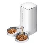 Kép 1/4 - Rojeco 4L Automatic Pet Feeder WiFi Version with Double Bowl