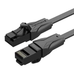 Kép 4/6 - Płaski kabel sieciowy UTP CAT6 Vention IBABL RJ45 Ethernet 1000Mbps 10m Czarny