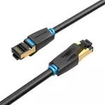 Kép 3/5 - Network Cable CAT8 SFTP Vention IKABD RJ45 Ethernet 40Gbps 0.5m Black