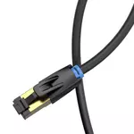 Kép 4/5 - Network Cable CAT8 SFTP Vention IKABD RJ45 Ethernet 40Gbps 0.5m Black