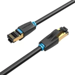 Kép 3/5 - Hálózati kábel CAT8 SFTP Vention IKABF RJ45 Ethernet 40Gbps 1m fekete