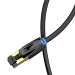 Kép 3/5 - Network Cable CAT8 SFTP Vention IKABN RJ45 Ethernet 40Gbps 15m Black