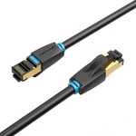 Kép 5/5 - Network Cable CAT8 SFTP Vention IKABN RJ45 Ethernet 40Gbps 15m Black