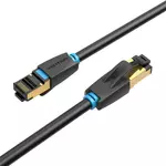 Kép 2/3 - Network Cable CAT8 SFTP Vention IKABL RJ45 Ethernet 40Gbps 10m Black