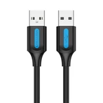 Kép 1/2 - USB 2.0 kábel Vention COJBC 2A 0.25m Fekete PVC
