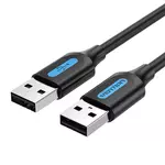Kép 2/2 - USB 2.0 cable Vention COJBF 2A 1m Black PVC
