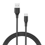 Kép 1/4 - USB 2.0 A to USB-C Cable Vention CTHBF 3A 1m Black
