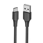 Kép 2/4 - USB 2.0 A to USB-C Cable Vention CTHBF 3A 1m Black