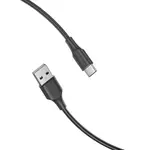 Kép 3/4 - USB 2.0 A to USB-C Cable Vention CTHBF 3A 1m Black