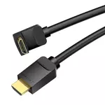 Kép 3/4 - Cable HDMI 2.0 Vention AAQBG 1,5m, Angled 270°, 4K 60Hz (black)