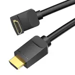Kép 5/5 - Cable HDMI 2.0 Vention AARBG 1,5m, Angle 90°, 4K 60Hz (black)