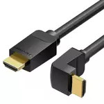 Kép 2/5 - Cable HDMI 2.0 Vention AARBI 3m, Angled 90°, 4K 60Hz (black)