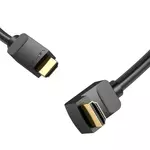 Kép 4/5 - Cable HDMI 2.0 Vention AARBI 3m, Angled 90°, 4K 60Hz (black)