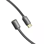 Kép 4/4 - HDMI 2.0 Male to HDMI 2.0 Female Extension Cable Vention AHCBF 1m, 4K 60Hz, (Black)