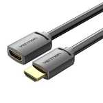 Kép 4/4 - HDMI 2.0 Male to HDMI 2.0 Female Extension Cable Vention AHCBI 3m, 4K 60Hz, (Black)