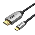 Kép 3/4 - USB-C do HDMI 2.0 cable Vention CRBBF 1m, 4K 60Hz (black)