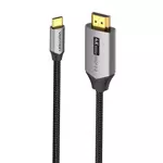 Kép 2/4 - USB-C do HDMI 2.0 Cable Vention CRBBG 1,5m, 4K 60Hz (black)