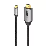 Kép 2/4 - USB-C do HDMI 2.0 cable Vention CRBBH 2m, 4K 60Hz (black)