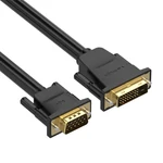 Kép 4/5 - DVI (24+1) to VGA Cable Vention EABBG 1,5m, 1080P 60Hz (black)