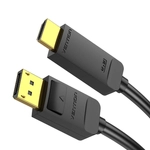 Kép 4/6 - DisplayPort 1.2 to HDMI 1.4 Cable Vention HAGBH 2m, 4K 30Hz (Black)