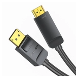 Kép 5/6 - DisplayPort 1.2 to HDMI 1.4 Cable Vention HAGBH 2m, 4K 30Hz (Black)