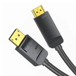 Kép 5/6 - DisplayPort 1.2 HDMI 1.4 kábel Vention HAGBI 3m, 4K 30Hz (fekete)