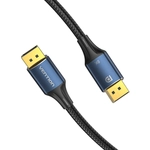 Kép 3/4 - DisplayPort 1.4 Cable Vention HCELH 2m, 8K 60Hz/ 4K 120Hz (blue)