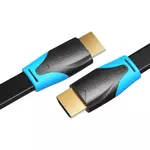 Kép 2/3 - Flat HDMI Cable Vention VAA-B02-L500 5m 4K 60Hz (Black)