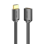 Kép 2/4 - HDMI 2.0 Male to HDMI 2.0 Female Extension Cable Vention AHCBD 0,5m, 4K 60Hz, (Black)