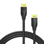 Kép 1/4 - DisplayPort 1.4 Cable Vention HCCBI 3m, 8K 60Hz/ 4K 120Hz (black)