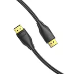 Kép 3/4 - DisplayPort 1.4 Cable Vention HCCBI 3m, 8K 60Hz/ 4K 120Hz (black)