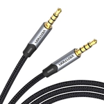 Kép 2/3 - Cable Audio TRRS 3.5mm mini jakc Vention BAQHF 1m Gray