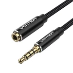 Kép 4/4 - Cable Audio TRRS 3.5mm Male to 3.5mm Female Vention BHCBF 1m Black