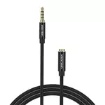 Kép 1/4 - Cable Audio TRRS 3.5mm Male to 3.5mm Female Vention BHCBJ 5m Black