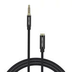 Kép 1/4 - Kábel Audio TRRS 3.5mm férfi 3.5mm női Vention BHCBJ 5m Fekete