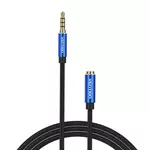 Kép 1/4 - Cable Audio TRRS 3.5mm Male to 3.5mm Female Vention BHCLH 2m Blue