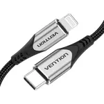 Kép 4/5 - USB-C 2.0 to Lightning Cable Vention TACHH 2m MFi Gray