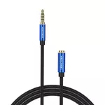 Kép 1/4 - Cable Audio TRRS 3.5mm Male to 3.5mm Female Vention BHCLI 3m Blue