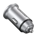 Kép 2/4 - Dual Port Car Charger USB-A, USB-C Vention FFBH0 18/20W Gray
