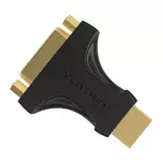 Kép 2/2 - Adapter HDMI Male to DVI (24+5) Female Vention AIKB0 dual-direction