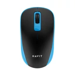 Kép 1/6 - Havit MS626GT vezeték nélküli egér (fekete és kék)