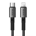 Kép 1/3 - Cable USB-C to Lightning Mcdodo CA-2850, 36W, 1,2m (black)