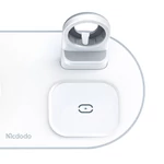 Kép 5/5 - Vezeték nélküli töltő Mcdodo CH-7060 3 az 1-ben 15W (mobil/TWS/Apple watch) (fehér)