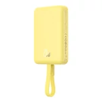 Kép 5/9 - Baseus Magnetic Mini Powerbank, 10000mAh, USB-C, 20W, MagSafe (sárga)