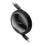 Kép 2/9 - Baseus Free2Draw USB-C - USB-C kábel, PD, 100 W, 1 m (fekete)