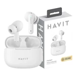 Kép 6/6 - Havit TW967 TWS fülhallgató (fehér)